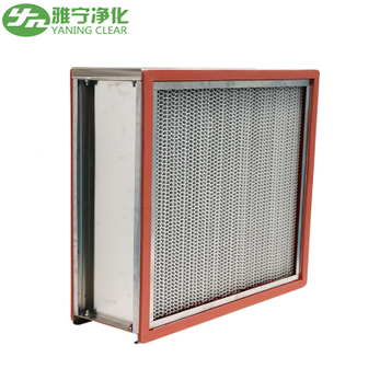 High Temperature Resistant HEPA Filter